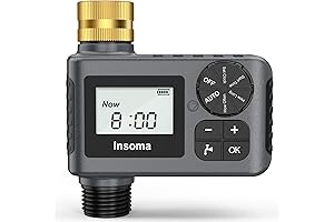 Digital Garden Hose Timer with Rain Delay, Hose Timers for Watering 1 Outlet