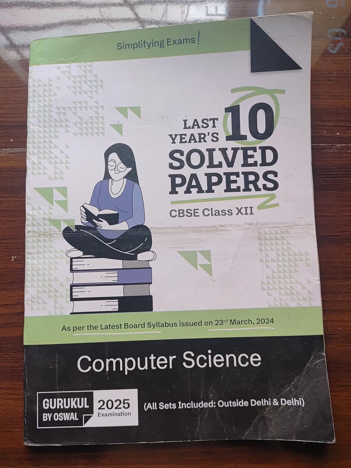 Gurukul By Oswal Computer Science CBSE 10 Years Solved Papers Class 12 ...