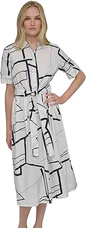 DKNY Embellished Collar Shirt in White