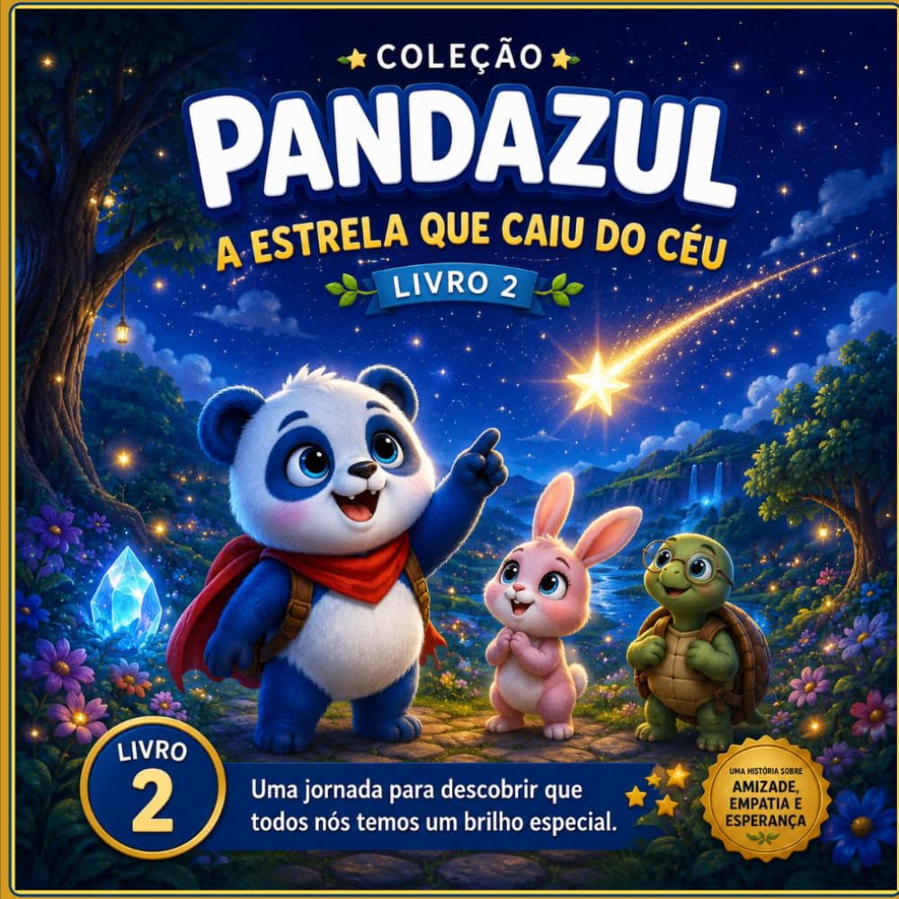 Pandazul e a Estrela que Caiu do Céu (Coleção Pandazul)