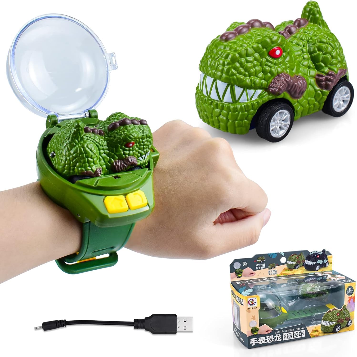 Bestie toys 2.4G Watch Control Car Dinosaur Toy Stunt Cars for Boys Party Favors Kids | Cars, Trucks & Motorcycles | RC Model Vehicles & Kits | RC car(Dinasour Car)-image-41