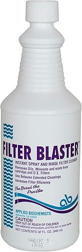 Applied Biochemists 400720A Filter Blaster Limpiador de piscina, 32 onzas líquidas