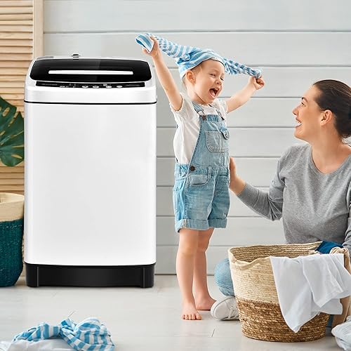 Miniatura 2 de ARLIME Lavadora portátil 2 en 1, capacidad de 1.5 pies cúbicos, lavadora compacta de lavandería y secadora giratoria con manguera larga de entrada y