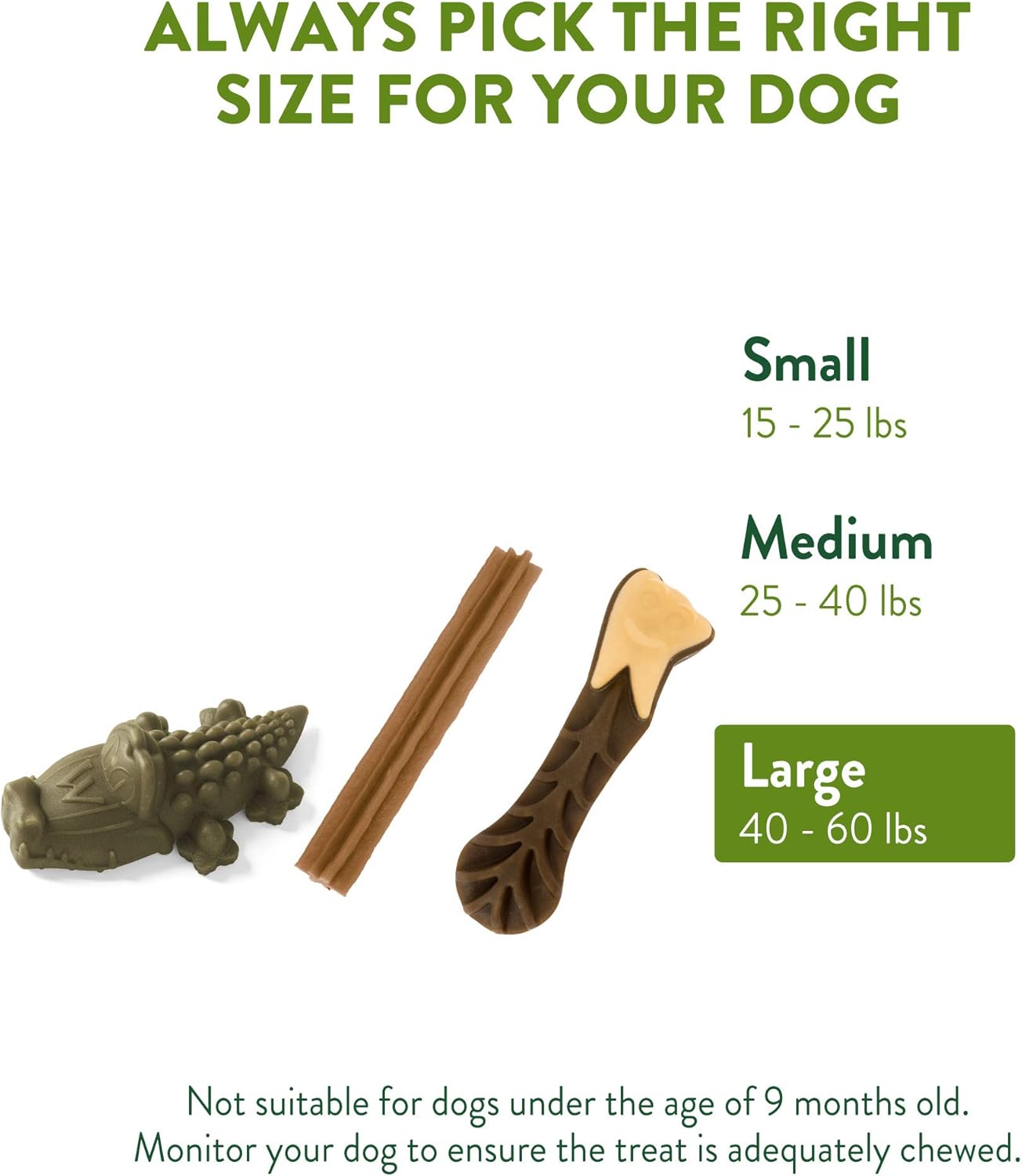 Whimzees Natural Grain-Free Dog Dental Chews, Large Breed, Variety Pack, 14 Count Bundle + Wellness Complete Health Large Breed Dry Dog Food, Chicken & Salmon, 15-Pound Bag