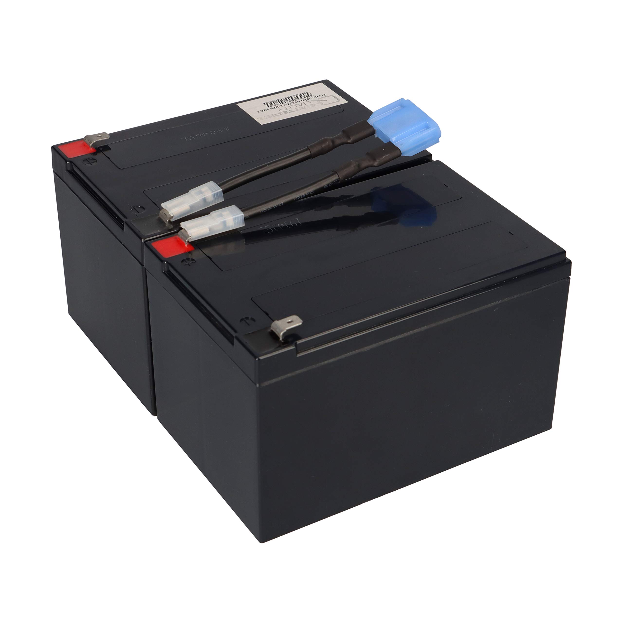 WSB Ersatzakku USV RBC6 RBC 6 BK1250, BP1000I, BP1400, SMC1500I, SMT1000i, SU1000I, SU1000IBX120, SU1000INET, SU1000NET, SU1000RMI, SU1000RMINET, SU1000VS, SU700X167, SUA1000I, SUVS1000I