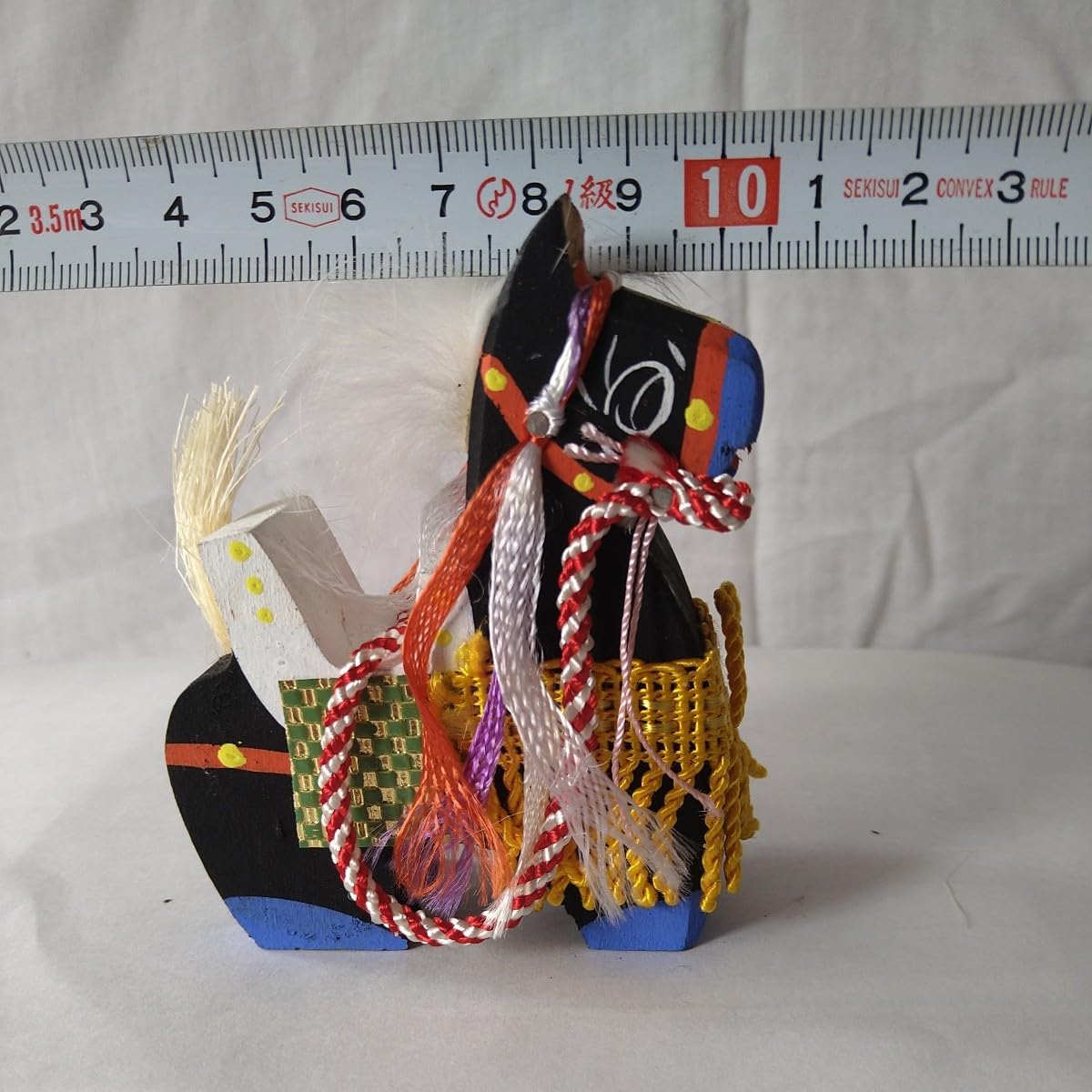 Amazon | a-1049郷土玩具 チャグチャグ馬コ 木製 土人形 土鈴 古民具