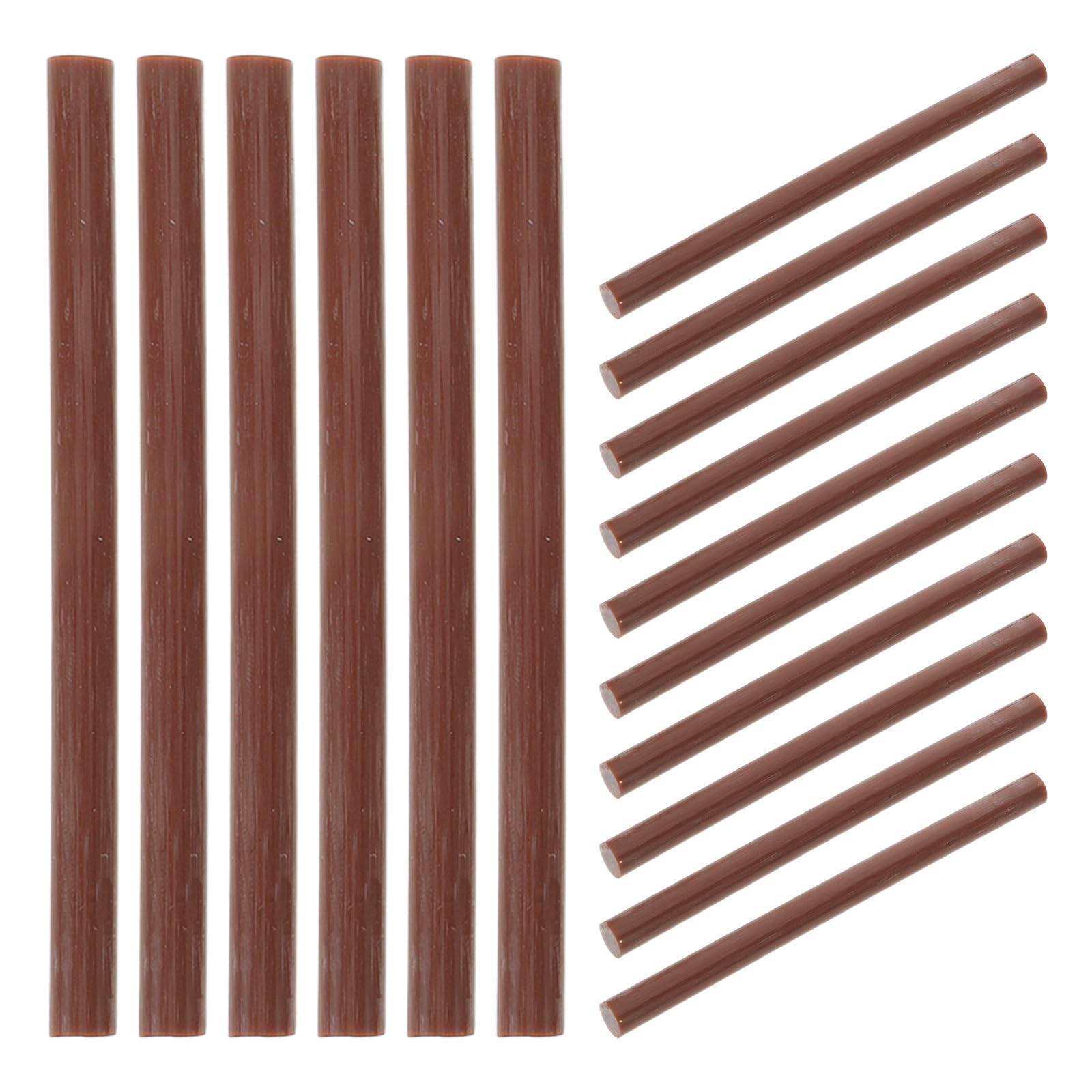 Gatuida Stick Colla per Extension Chioma Tecnologia Nano a Fusione Calda, 48 Pezzi Marrone, Applicazione Rapida per Uso Professionale e Fai-da-te