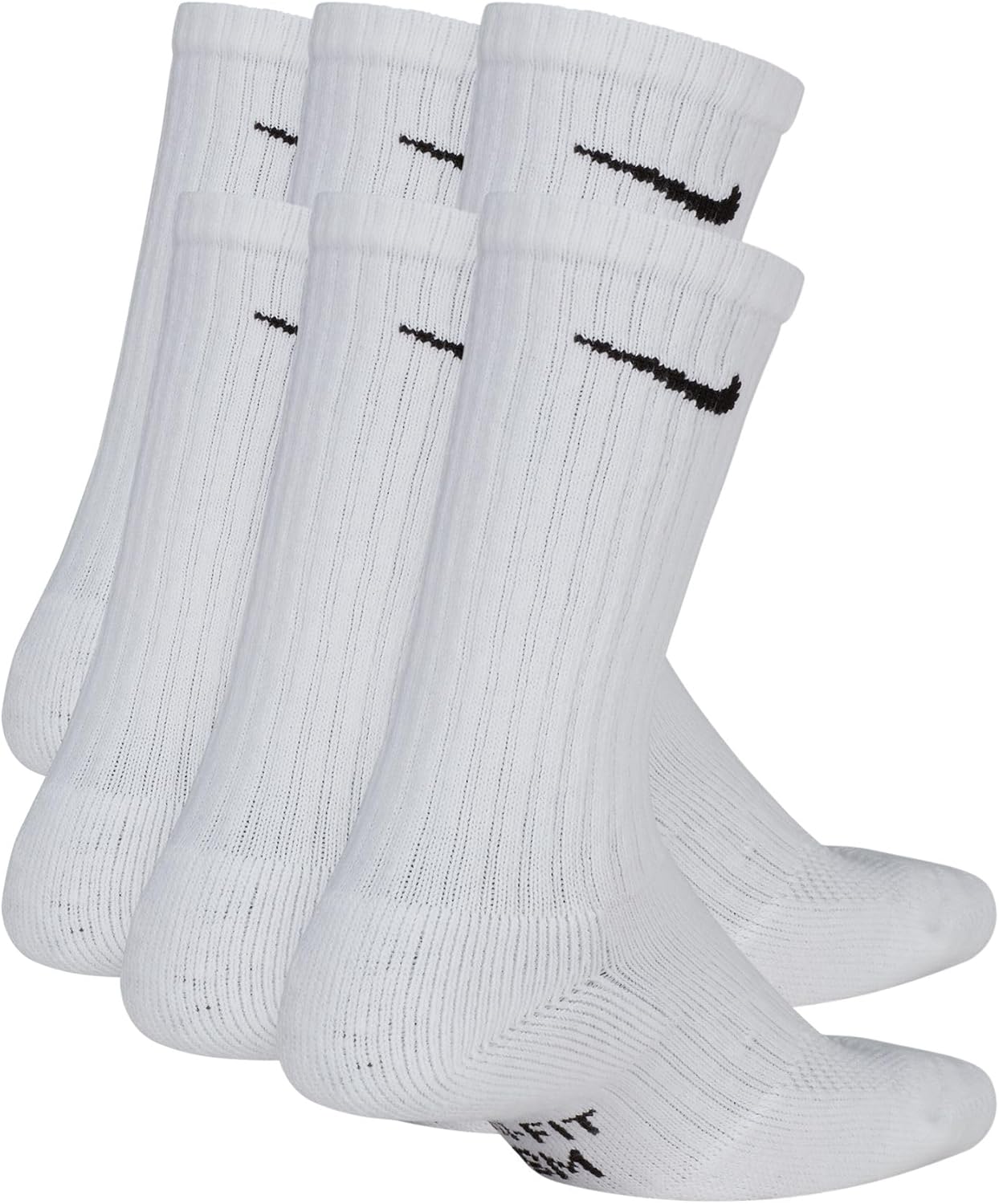 Nike Unisex Kids' Everyday Cushioned No-Show Socks (6-Pack) | Boys and Girls