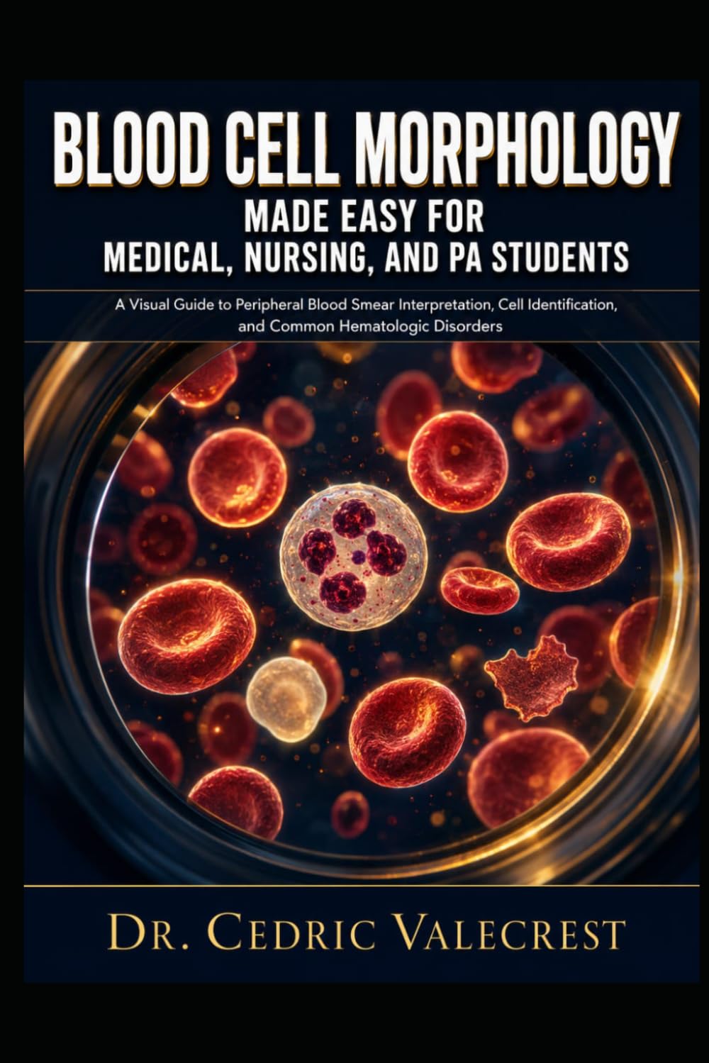 BLOOD CELL MORPHOLOGY MADE EASY FOR MEDICAL, NURSING, AND PA STUDENTS: A Visual Guide to Peripheral Blood Smear Interpretation, Cell Identification, ... Practice Cases, and Exam-Ready Review