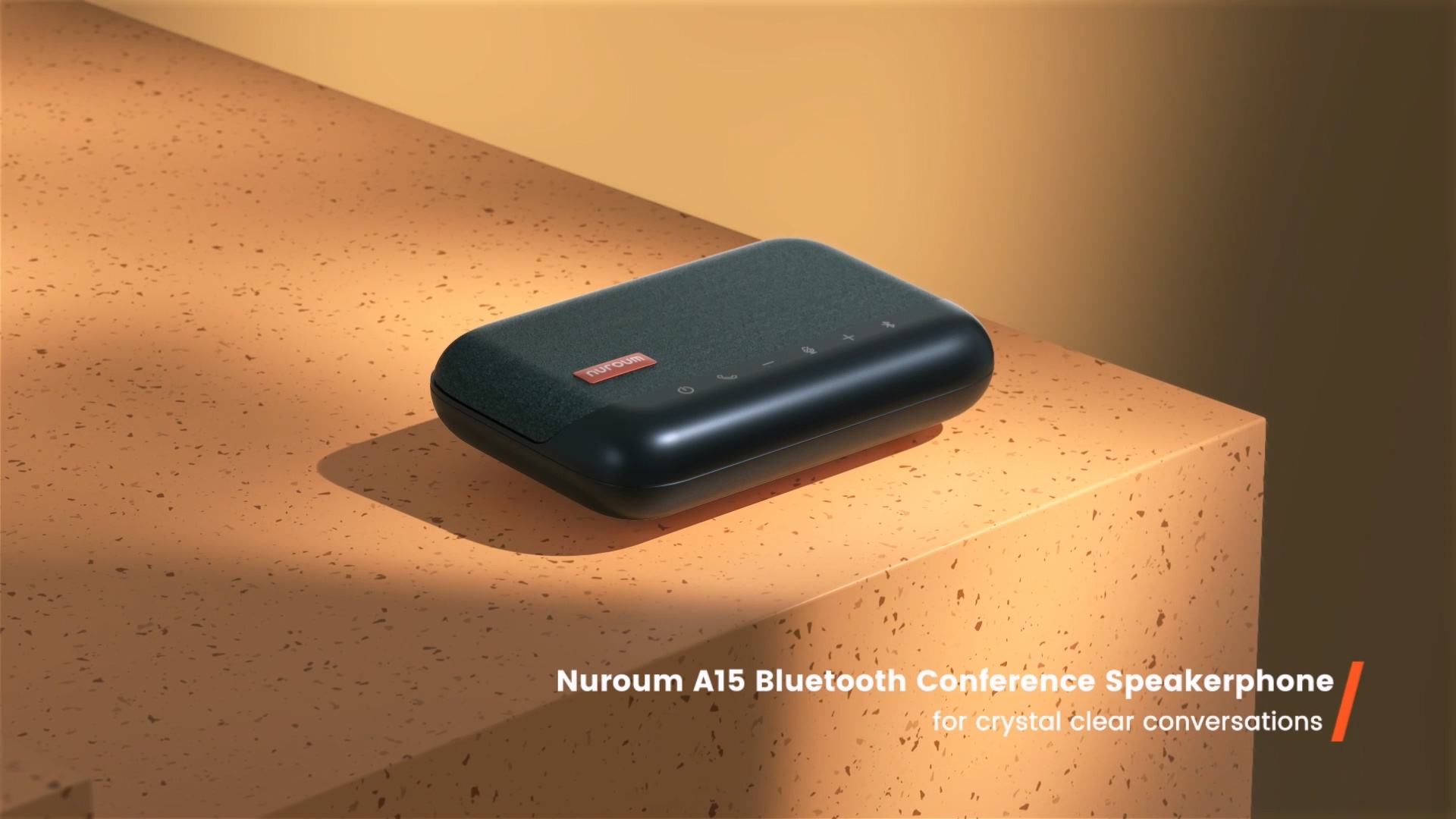 Haut-Parleur De Conférence Nuroum A15 Bluetooth - Micro 360° Pour Zoom/Teams - USB-C/Bluetooth