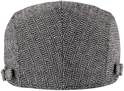 Miniatura 4 de paquete de 2Algodón para hombre gorra plana Ivy Gatsby gorra sombrero