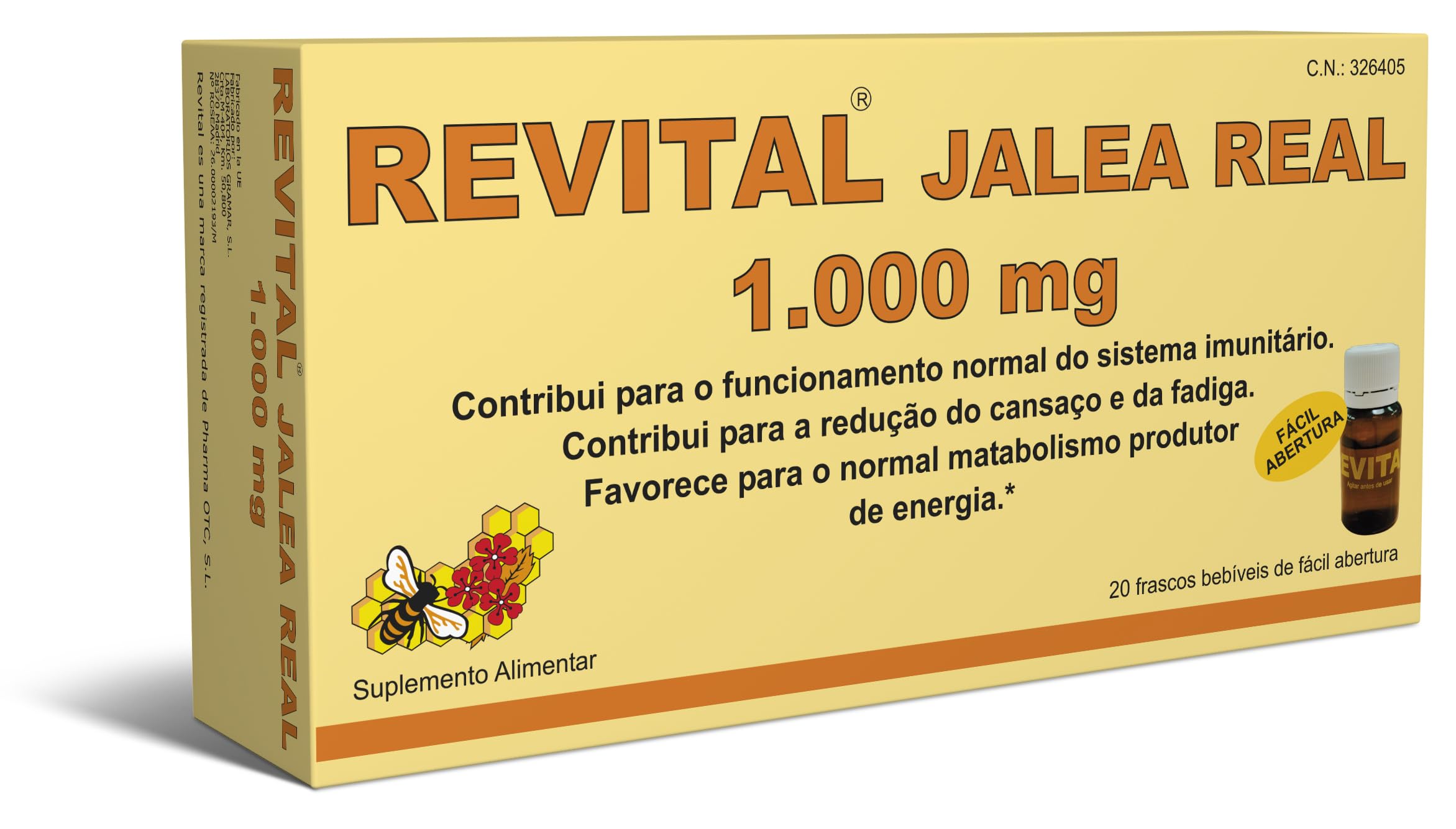 Revital Jalea Real 20 ampollas de Pharma Otc