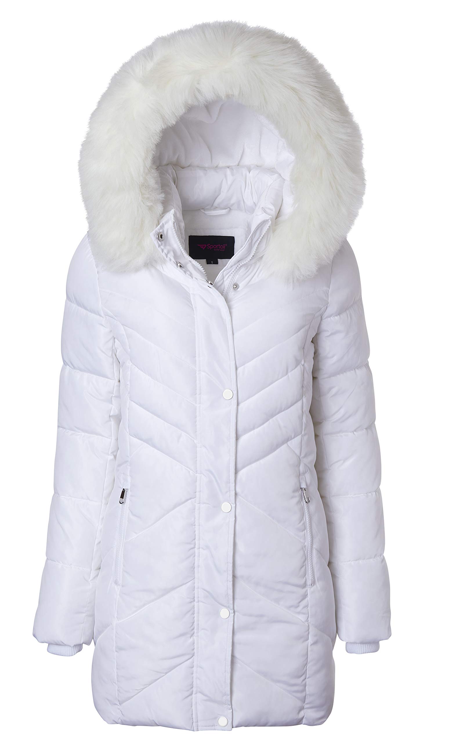 ジャケット・アウター PELLICULE motif puffer coat Amazon.com: Sportoli Women Long Quilted Plush Lined Outerwear