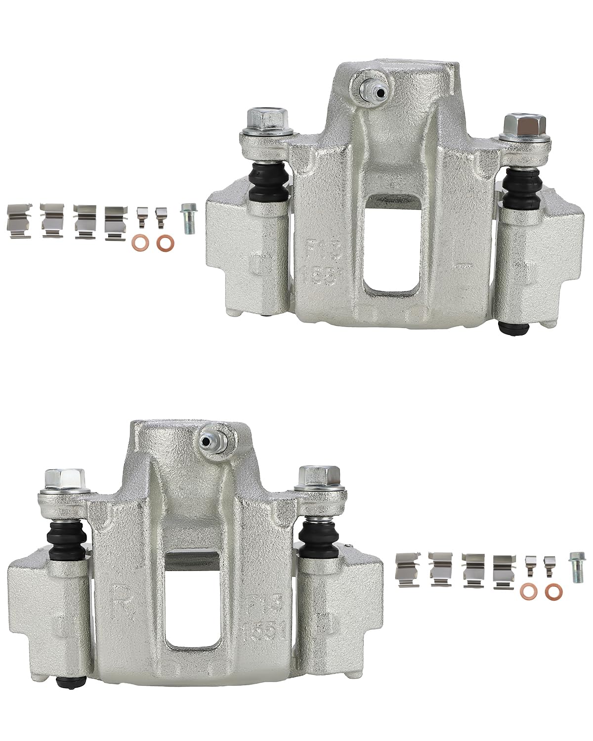 cciyu Rear Left &amp; Right Disc Brake Calipers With Bracket 19B2727 19B2726