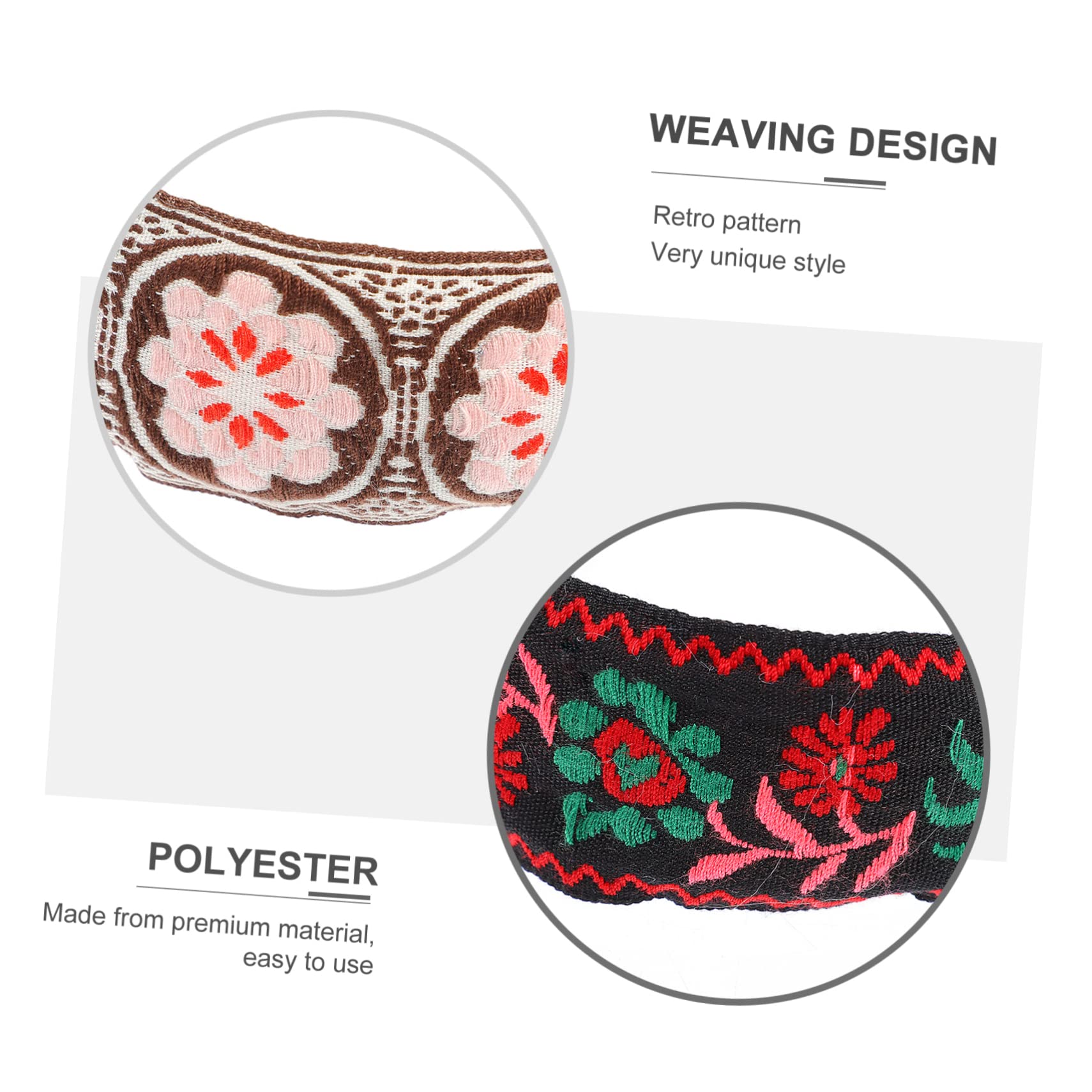 MAGICLULU 2 Juegos de Diademas Bordadas para Mujer Accesorios para El Cabello para Bodas en La Playa 4 Piezas