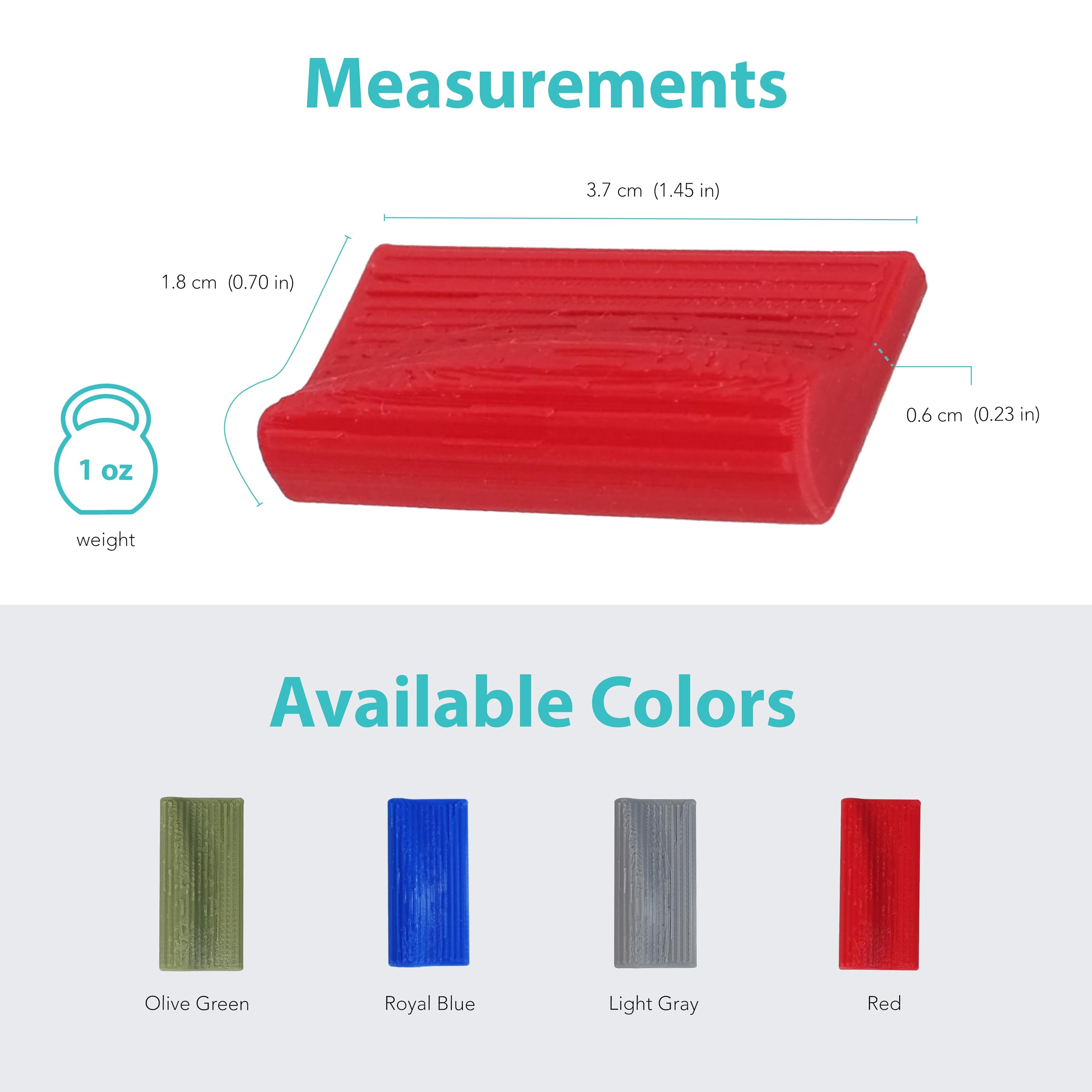 Foto&Tech Plastic Ribbed Texture Attachment Grip Compatible with Psonic S9 Cameras, Universal Attachment Grip (3D Print) (Red)