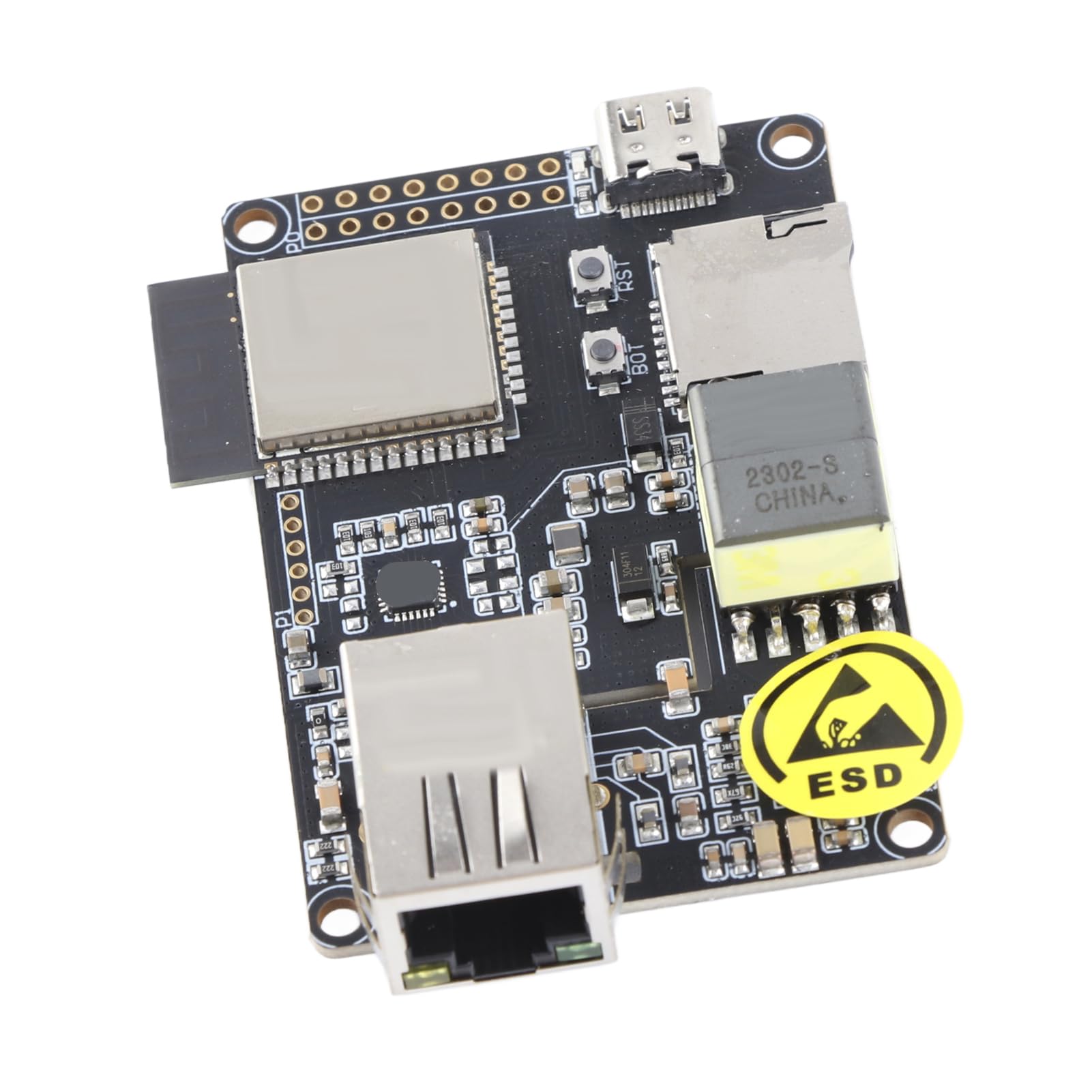 CHICIRIS Karta rozszerzeń Adaptera Ethernet z Chipem LAN8720A, Programowalny Sprzęt o Dużej Szybkości 150 Mb/s do PCB, dla Aplikacji na Androida/iOS/OS X/FreeRTOS