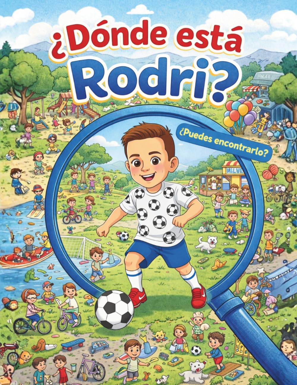 ¿Dónde está Rodri?: Un libro para encontrar a Rodri en sus aventuras