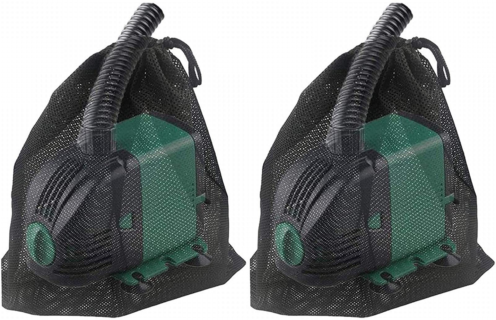 4 Stück Filtermedienbeutel Für Aquarium, 19,1 X 9,1 Cm, Extra Fein (180µm) – Mit Kordelzug, Aus Nylon, Wiederverwendbar