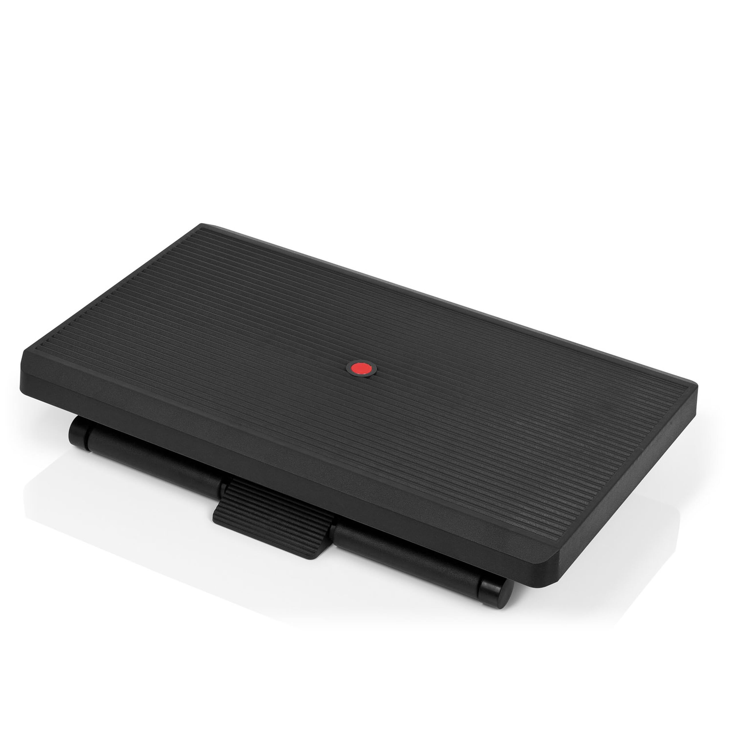 hjh OFFICE 721040 Fußstütze PIEDINO Stripe PRO, neigbar höhenverstellbar, schwarz