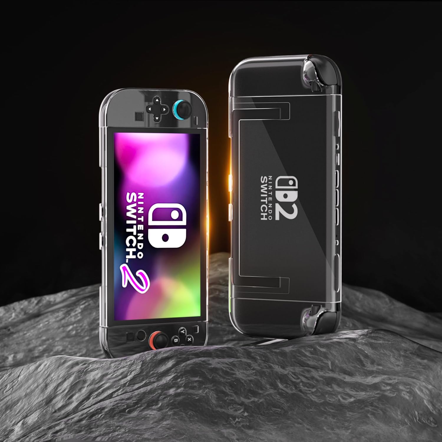 [Improved Easy Dockable Version] Clear Case for Nintendo Switch 2, FANPL Protective Cover for Switch 2 and JoyCon Controller - Strong and Durable, Not Easy to Fall Off - Image 8