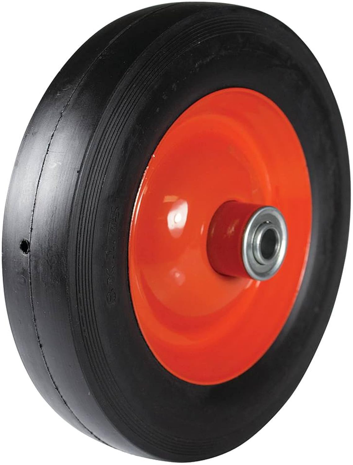 Rareelectrical Ball Bearing Deck Wheel 8 Inch Steel 1/2 Inch Bore Compatible With Lawn-Boy Commercial 21 Inch Mower Lesco Push Mower Replaces 681980 678406 050206