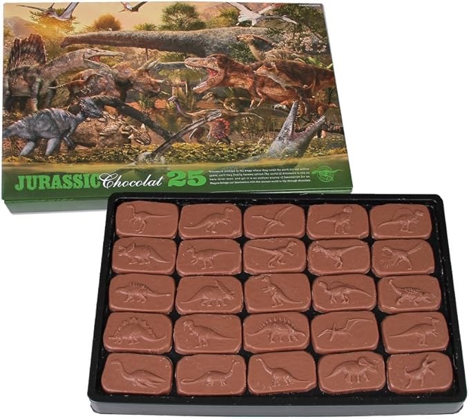 Amazon 最高級チョコレート使用 楽しむチョコ ジュラシックショコラ25 チョコレート ジュラシックショコラ チョコレート菓子 通販