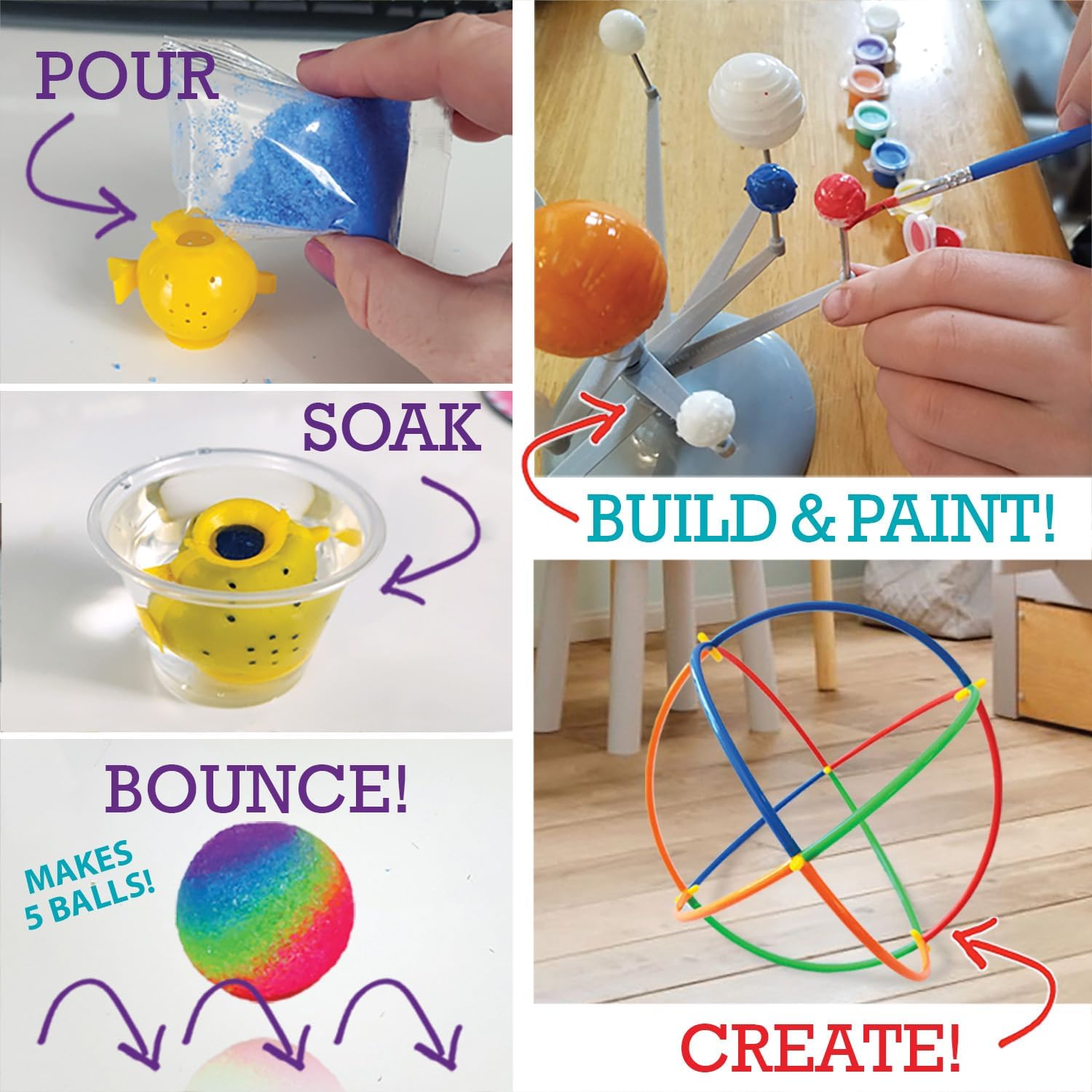 6-Month Subscription | Science Kits for Kids with 18 Hands-On STEM Experiments, 3 Projects Per Box, All Supplies Included | Home & Remote School Learning for Ages 7–12, New Box Every Month