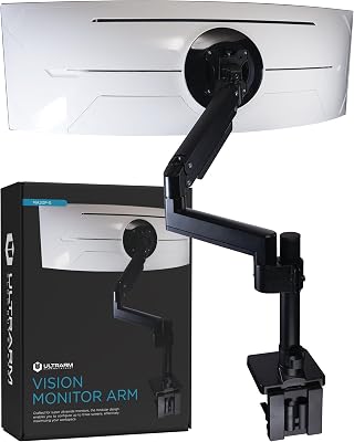 ULTRARM Heavy Duty Monitor Arm for Ultrawide Monitors up to - best heavy duty monitor arms ultrawide