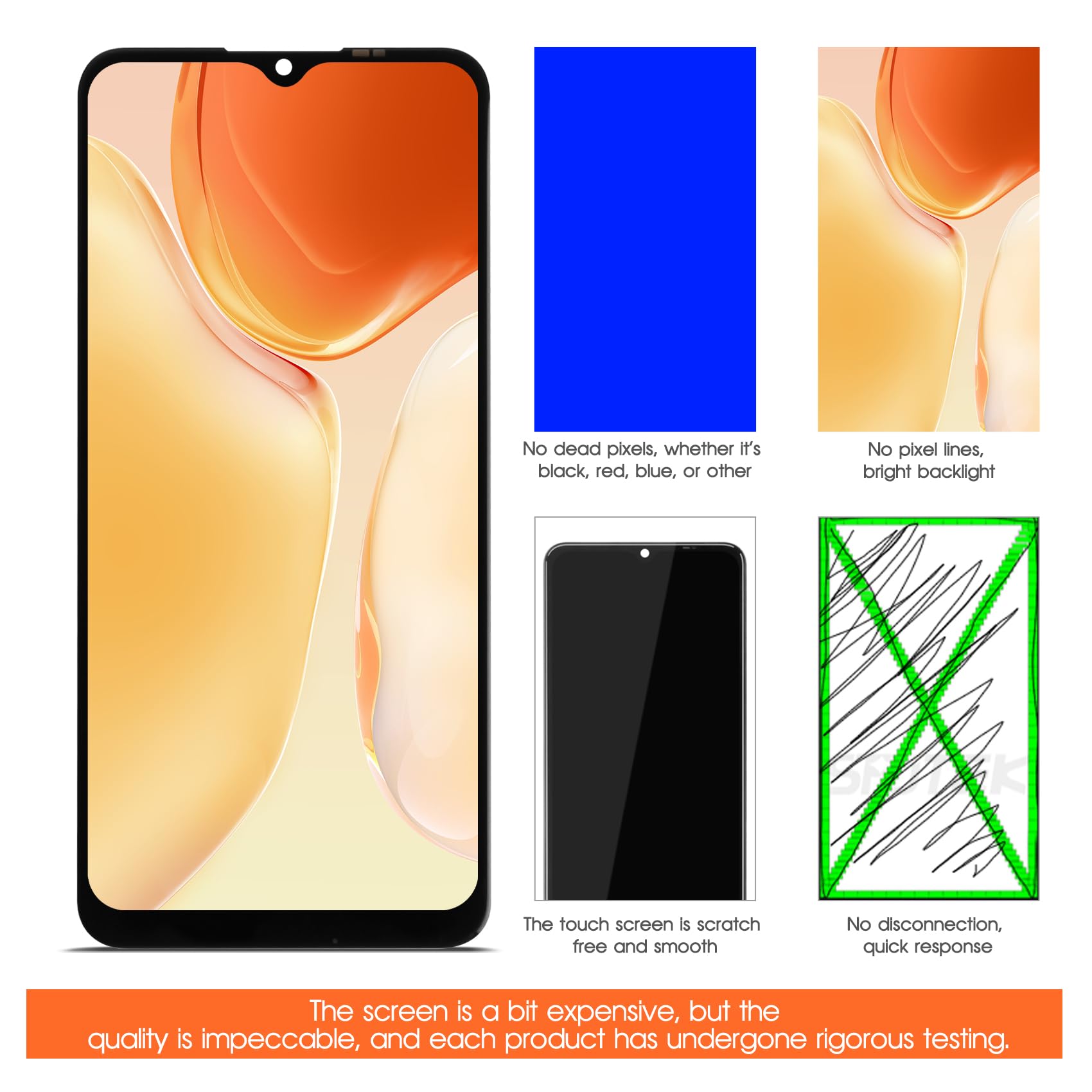 Produktbild von Touch Glass Für NT620S-ST212B – Neues Berührungsglas, Ersatz Aus China