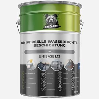 Wasserdichte Dichtmasse – Flüssigkunststoff Abdichtung – Bitumen Dichtmasse – Dachrinne abdichten – Flachdachabdichtung – Beton, Metall & Holz Dichtschlämme – Dachabdichtung flüssig (5.7kg)