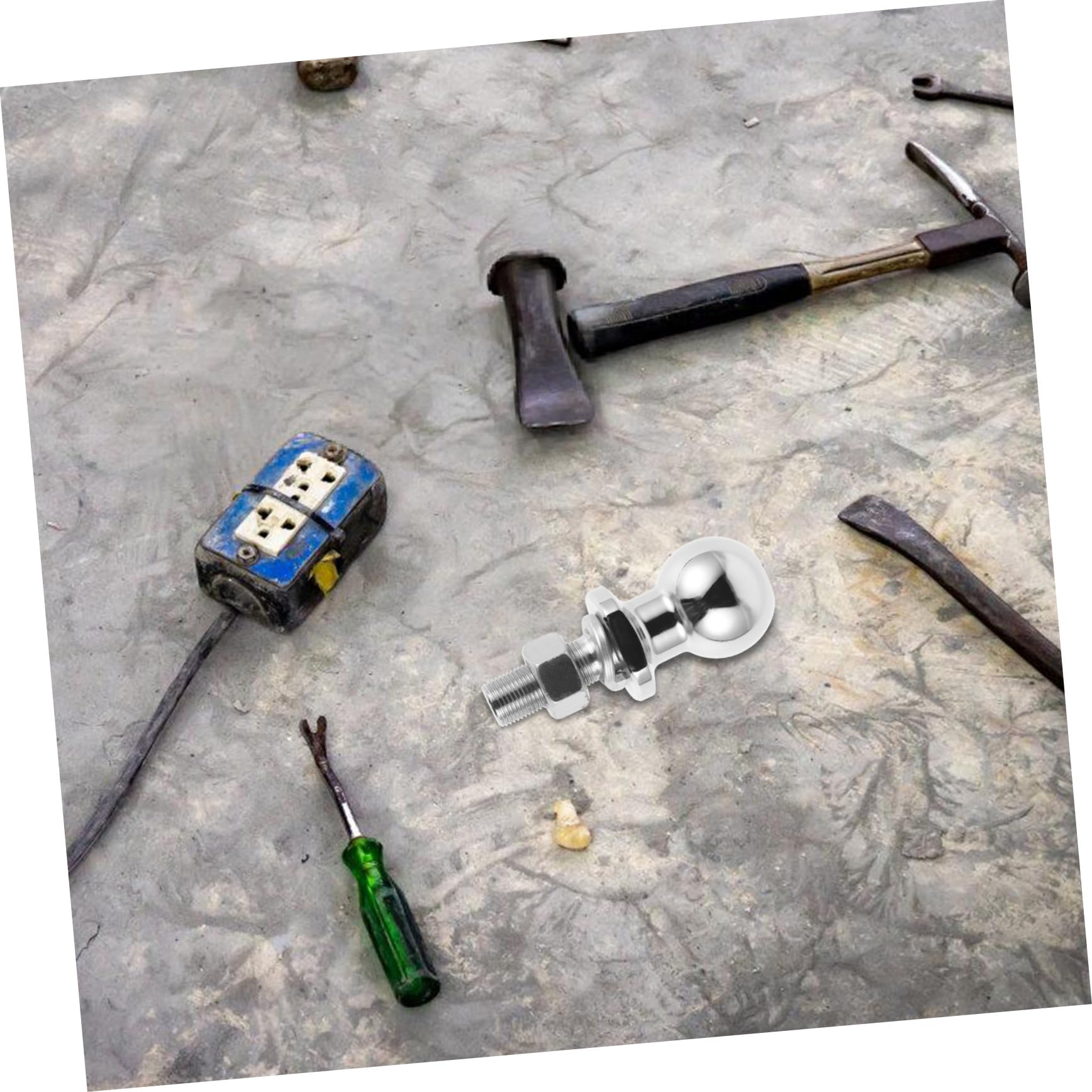 Silber Anhängerkupplungskugel Lbs aus Metall, Zoll, 1-7/8