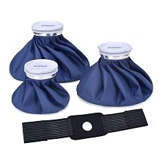 elitehood Ice Cold Pack Reusable Ice Bags Hot Water Bag for Injuries Hot Cold Therapy and Pain Relief