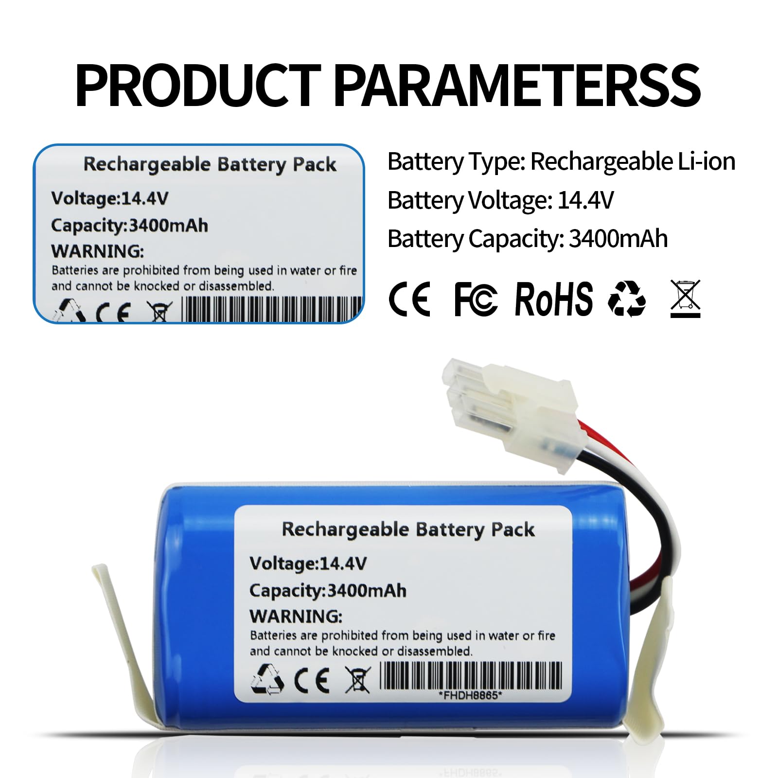 Batteria Miele Scout RX1 RX2 RX3 TECHTEK 9702922 | Prezzo Shock