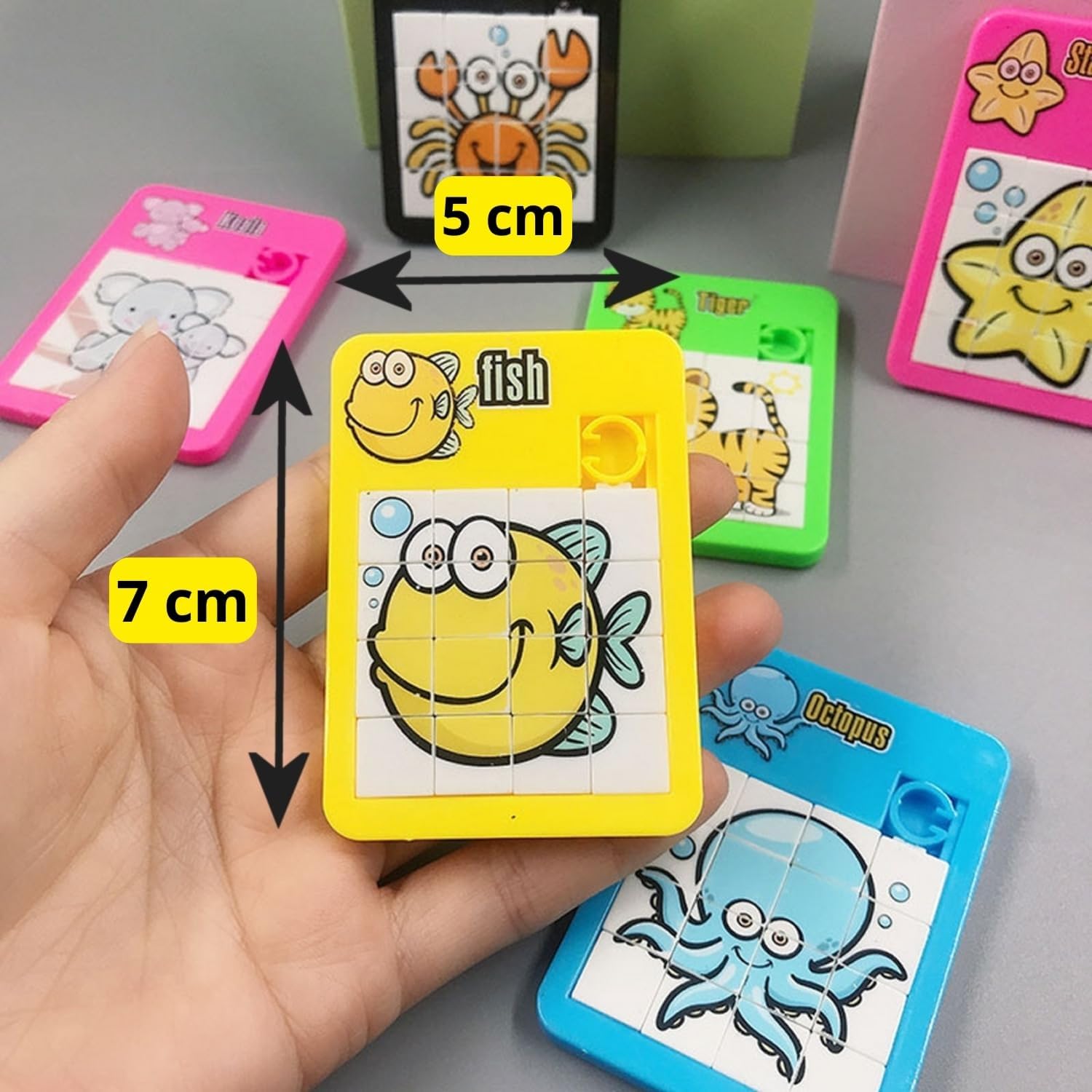 Mini Puzzle Bambini Set 20 PCS Regalini Fine Festa Invitati Alunni Compleanno Imballaggio Individuale