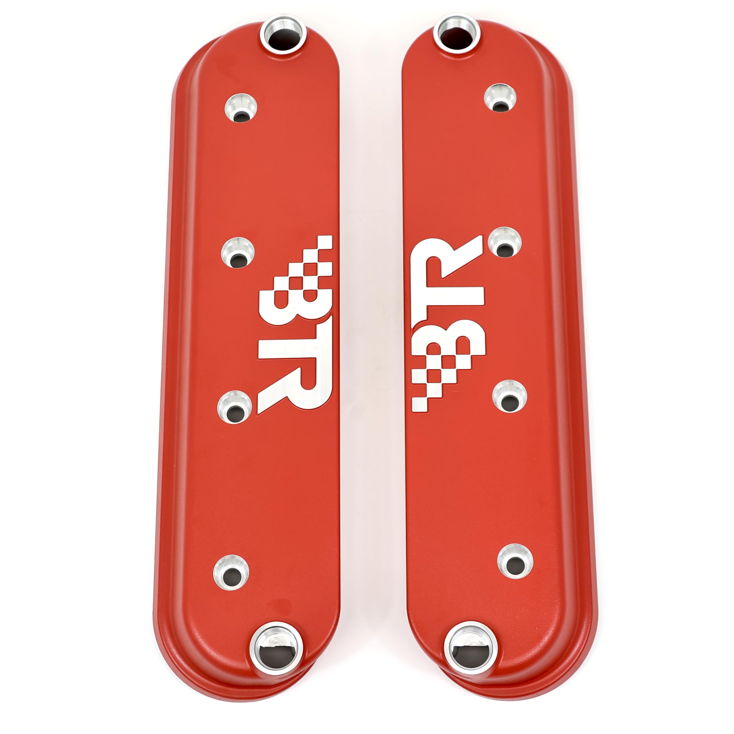 Amazon.com: BTR Brian Tooley Racing Red LS Valve Cover Pair - No