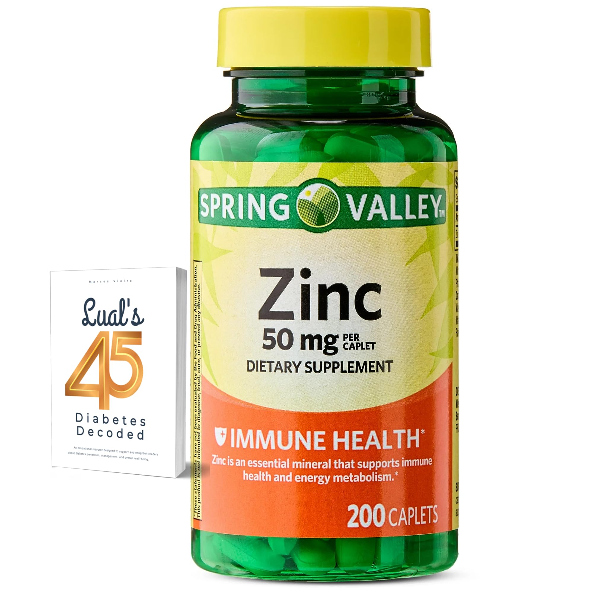 常健塩 2袋セット Amazon.com: Spring Valley Zinc 50 mg, 200 Count, Dietary