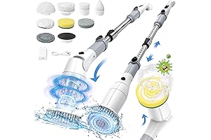 Multi-Surface Electric Spin Scrubber by Keimi: Clean Easier, Smarter