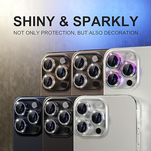 Miniatura 70 de Choiche Protector de lente de cámara compatible con iPhone 14 Pro/iPhone 14 Pro Max, protector de pantalla de vidrio templado 9H, accesorios