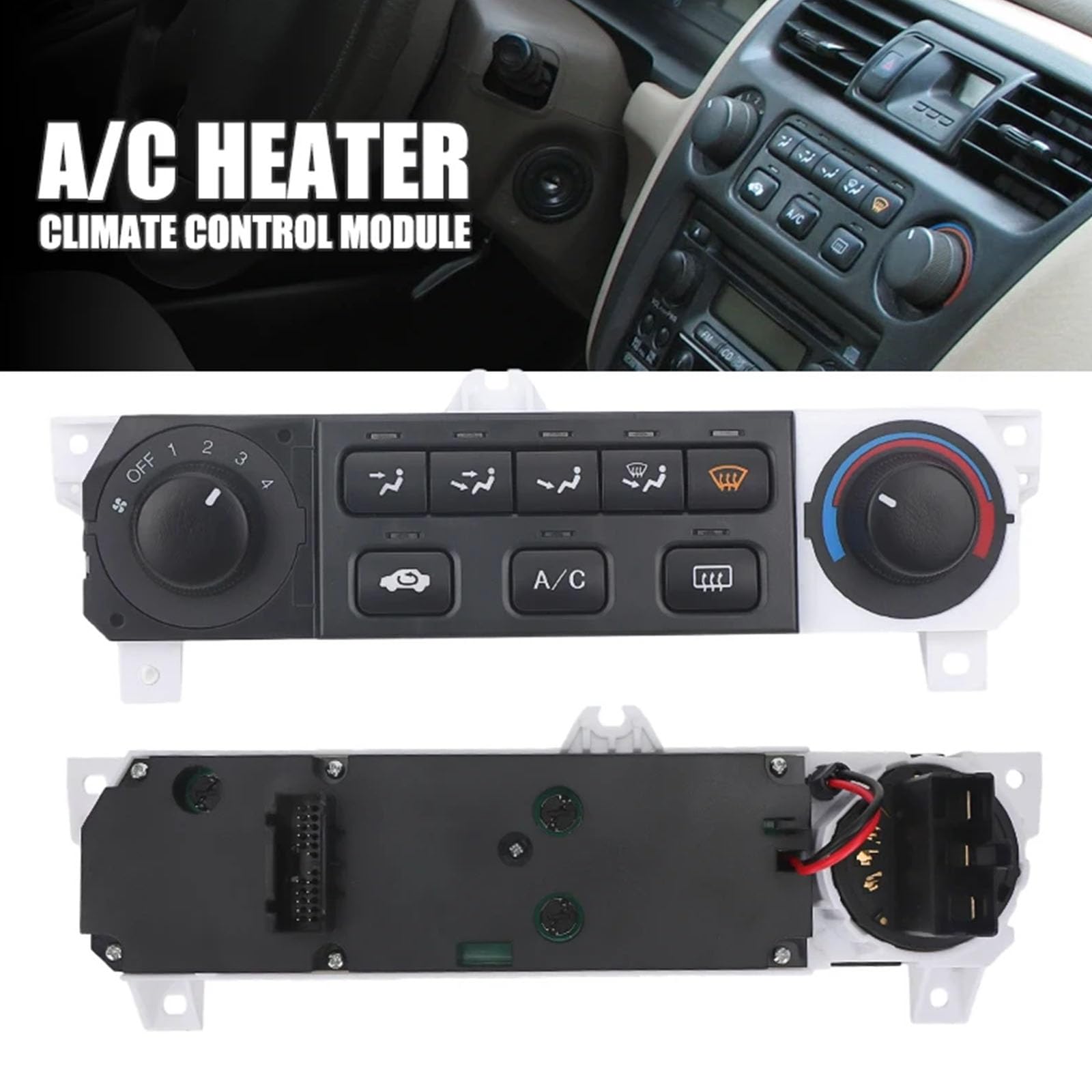 Ręczny moduł sterujący AC z przełącznikami klimatycznymi dla wybranych modeli 79600S84A01ZA 599-268 Panel grzejnika