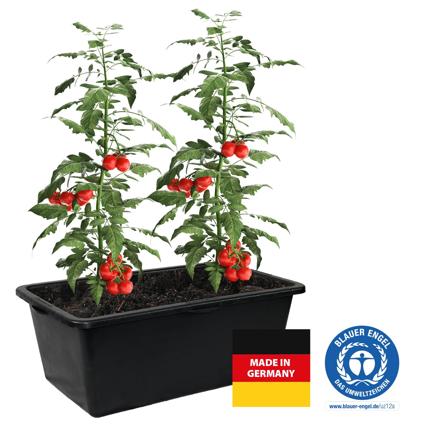 5 Stück Friesenthal Mörtelkasten/Wanne, in 60L, Made in Germany - Blauer Engel