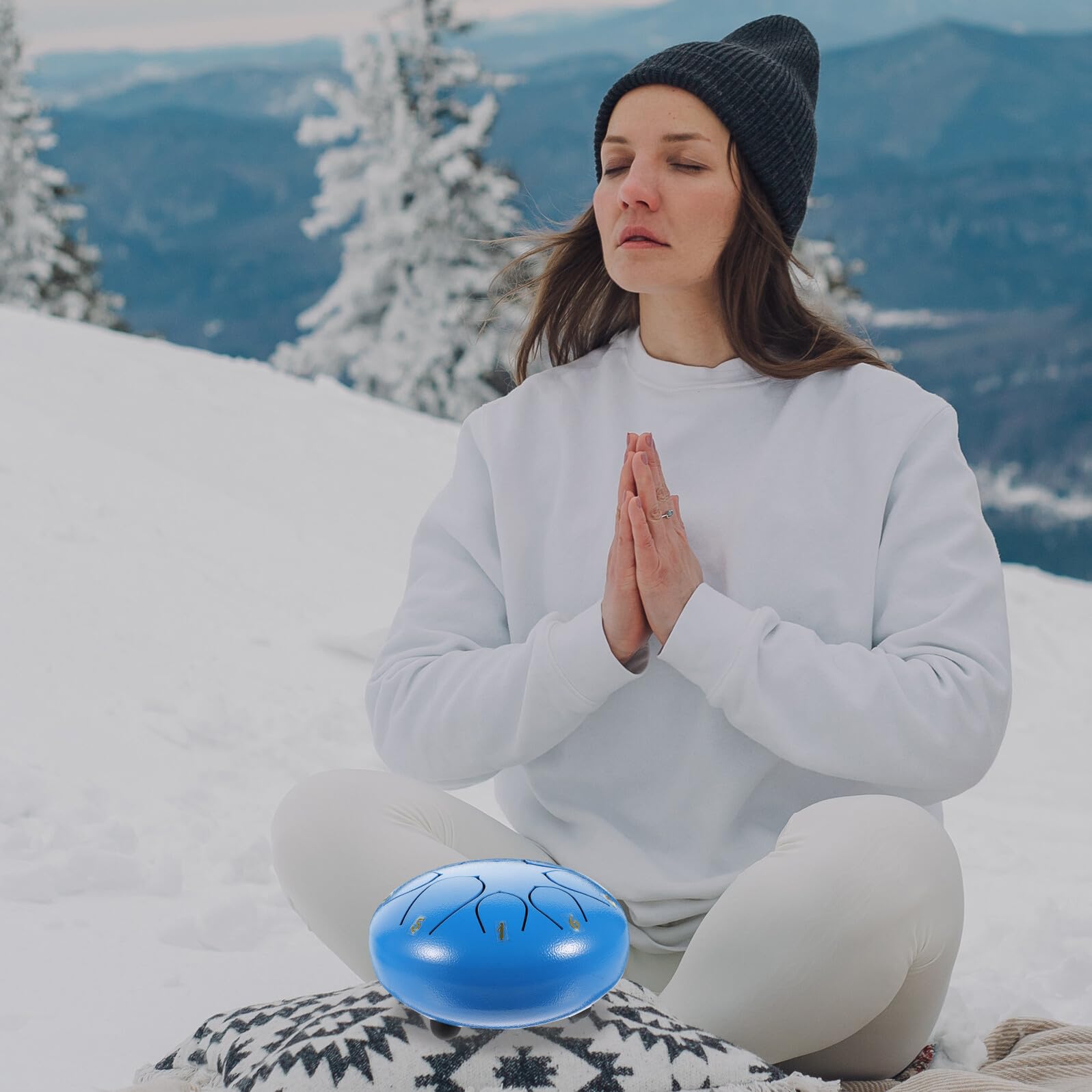 Toddmomy Lengüeta Instrumento de Percusión Etéreo de Mano para Adultos Kit de Creativo de Lengüetas Duradero para Practicar Casa o Escenario