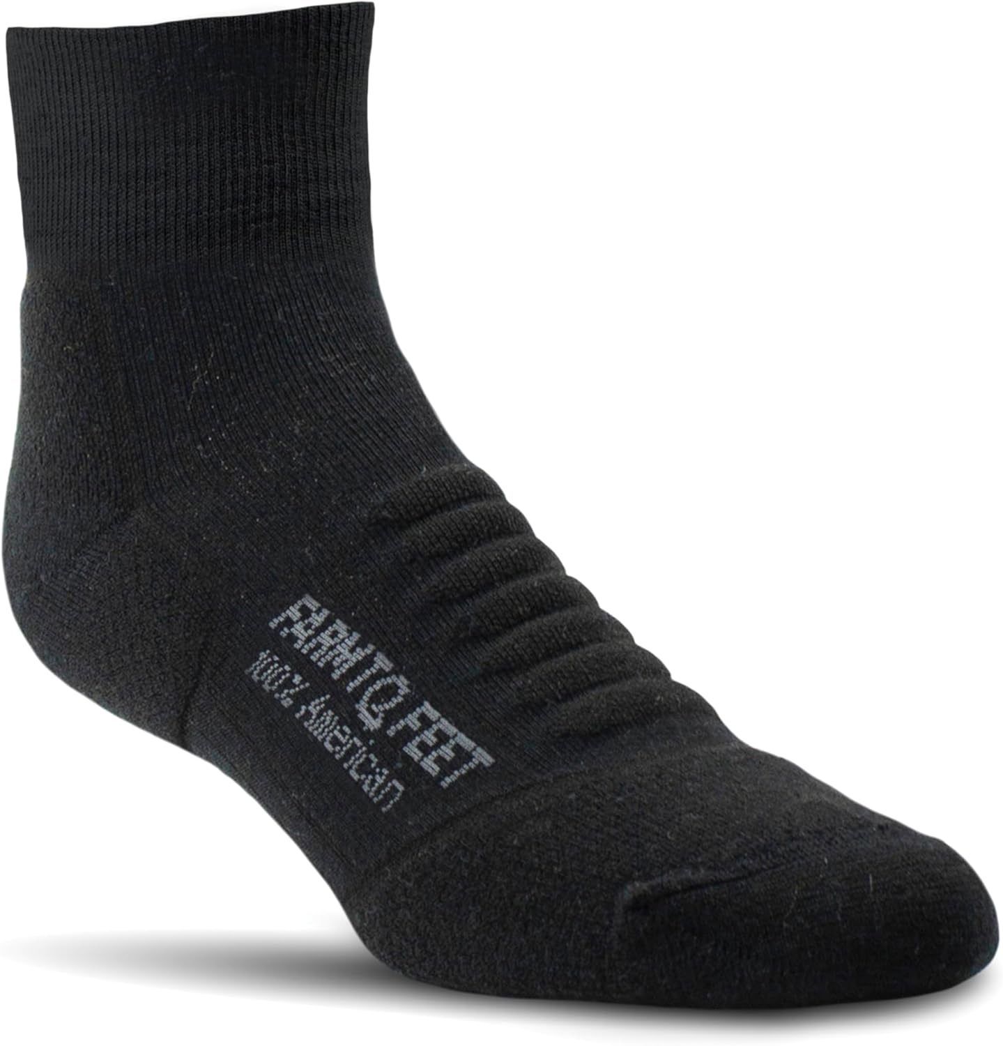 Farm to Feet Olympia Light Cushion 3/4 Crew Merino Wool Socks