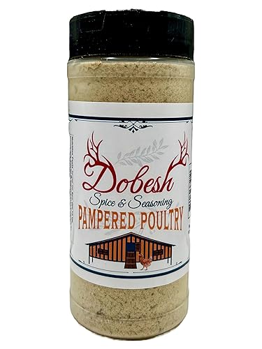 Dobesh Pampered - Condimento seco para pollo y pavo, 12 onzas