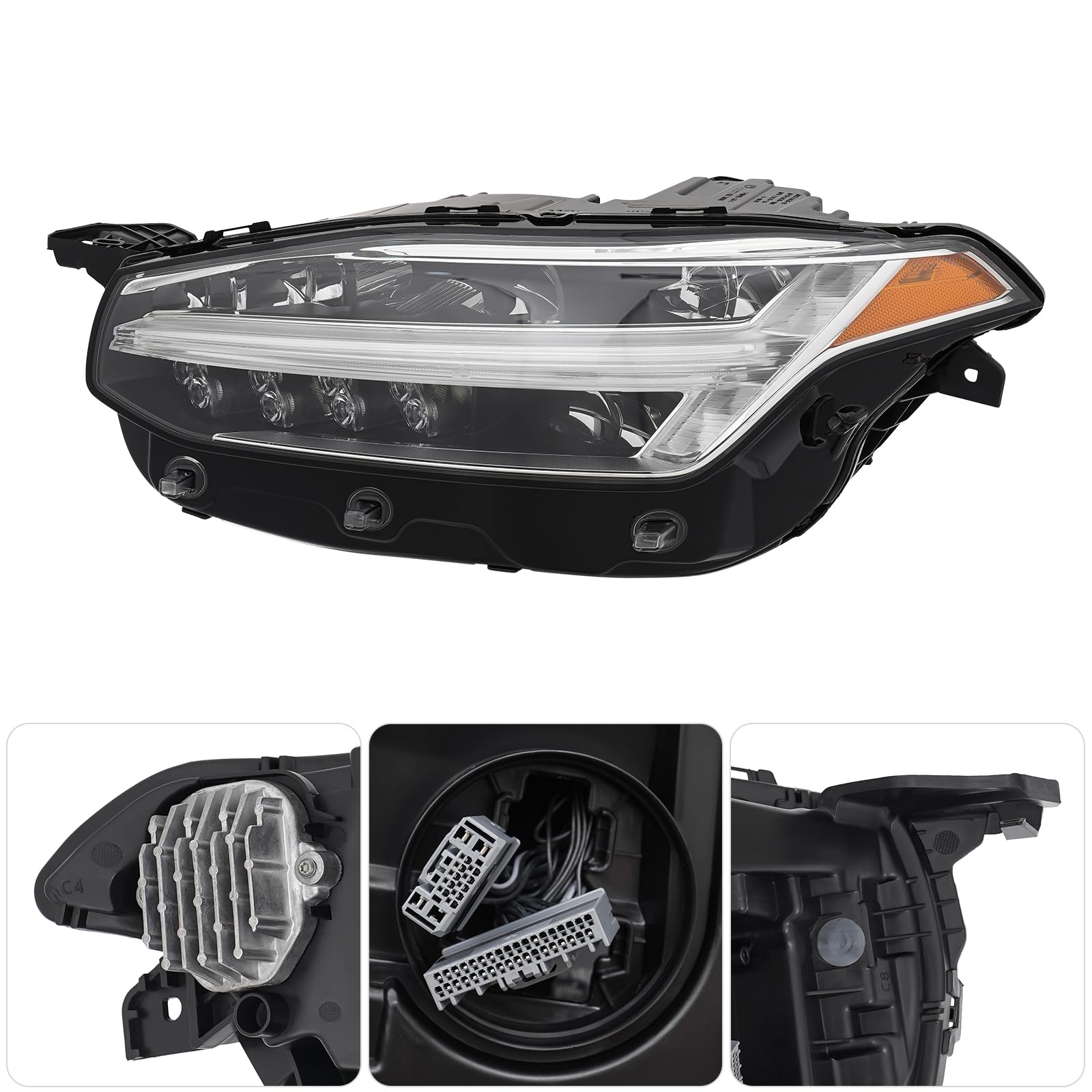 Amazon.com: Carlaihu For 2019 2020 2021 2022 2023 2024 Volvo XC90