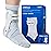 Zamst A2-DX White Ankle Brace for Sports - Breathable Sports Ankle Support for Men and Women with Guard Stabilizers for High-Grade Ankle Sprain - Left, Medium