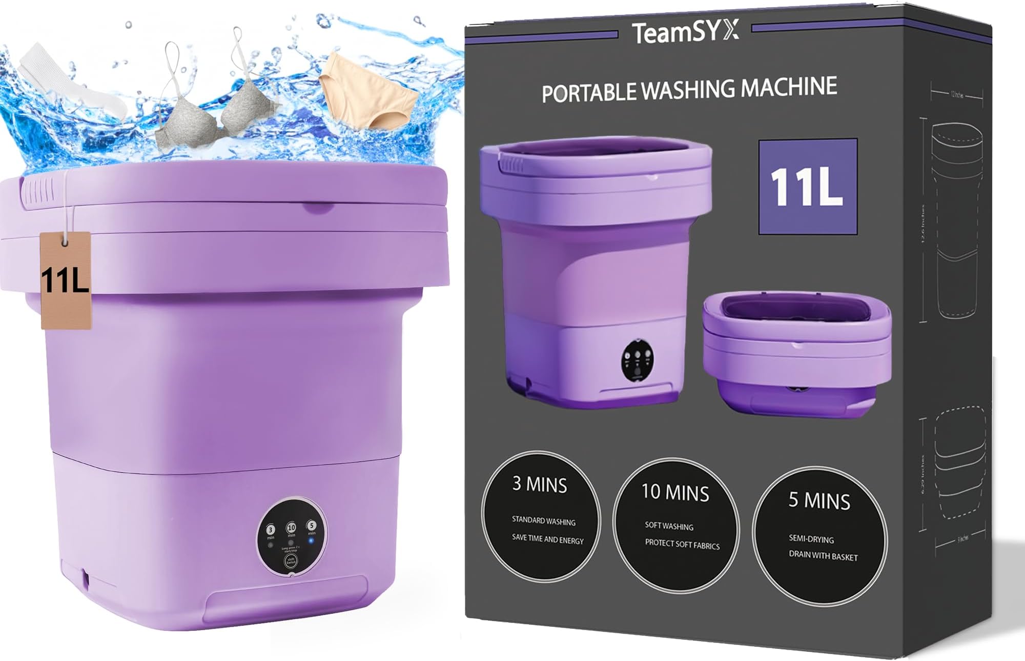 Lavadoras Portatiles Para Apartamentos Yisowy Portable Mini