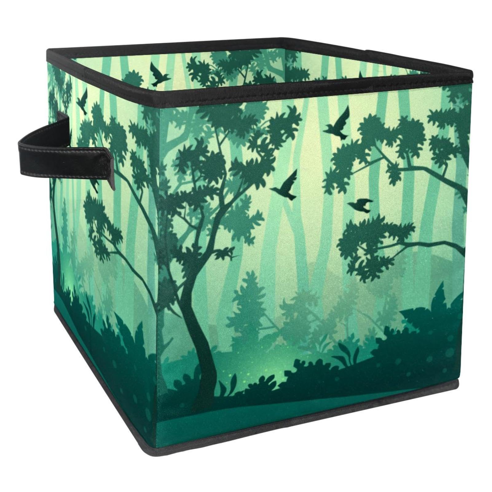 Boîte rangement pliable oiseaux contre le désordre des jouets et vêtements