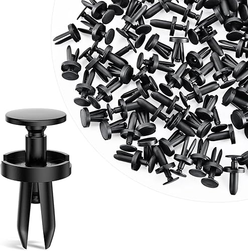 GOOACC 100 sujetadores de nailon tipo empuje para Dodge 1996-2015 Jeep Grand Cherokee 2005-2015 Ram 2010-2015 OEM 06504521 04575412AF GRC-107