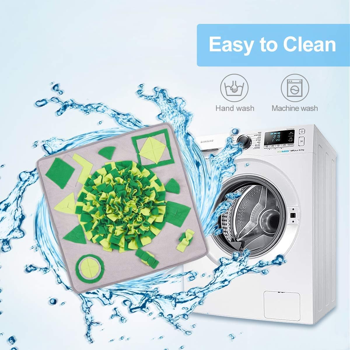 Amazon | Dociote 犬用スナッフルマット 大型ペット 犬猫用スロー